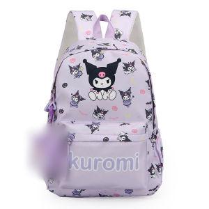 FX Large Capacity Sanrio Cartoon Printing Backpack Cute Kuromi Melody School Bag Gift For Girls XF