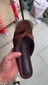 [Free Shipping] Vintage high-heeled flip-flops for women suitable for wearing with skirts simple and elegant stiletto sandals
