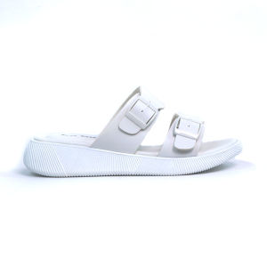 Sara Sara JEAN Sandal Selop Wanita Kekinian Sendal Slop Cewek Casual Sandal Flatform Wanita Gesper Terbaru