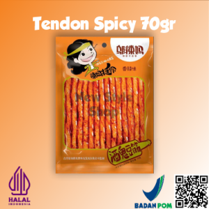 BPOM Halal Wulama Snack Latiao Vegetarian Kembang Tahu Pedas Gurih / Latiao Snack Tendon 70gr / 100gr