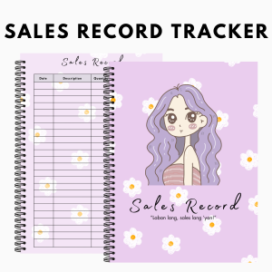 Sales Record and Inventory Notebook 50 Sheets
