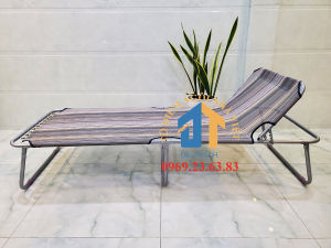 Giường  xếp lưới khung sắt cỡ lớn - GX02 (RỘNG 80CM X DÀI 2M)