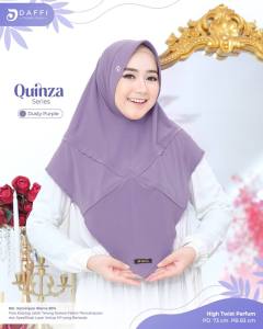 Daffi Hijab Quinza Terbaru 2023 Hijab Ory Simple Jersey Perfume Premium Kekinian
