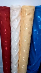 Gorden Plisket Kawat Motif Polkadot Murah