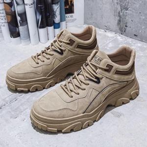 Alethia  ของใหม่  รองเท้าผ้าใบผู้ชาย รองเท้าแฟชั่น รองเท้ากีฬา มี2สี( ดำ  น้ำตาล )A0103