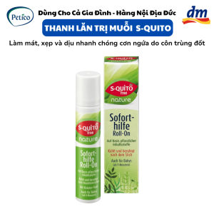 Xịt Chống Muỗi Đốt Và Côn Trùng Cắn Cho Bé S-QUITO 100ml Kem Chống Muỗi Đức Bảo Vệ Bé Suốt 6h