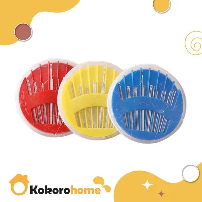 KOKORO Hand Sewing Needles Multi-sized Sewing Needles Set Jarum Jahit Tangan Jarum Jahit Pelbagai Saiz 手工缝纫针多尺寸缝纫针套装