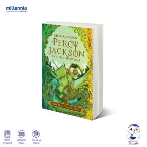 Novel Percy Jackson 2 The Sea of Monsters Republish - Rick Riordan - Fantasi Terjemahan - Millennia