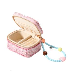 Hộp lưu trữ thu nhỏ thanh lịch với kết thúc vải bố bền vững được thiết kế cho những người đam mê lối sống chất lượng