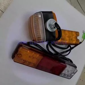 2Pcs/Pack DC12-80V 12V 24V 36V 48V 60V 72V 80V LED Tail Rear Light Taillight Tail-lamp Stop Lamp 36410-07570 Nichiyu Forklift Accessories 36410 07570
