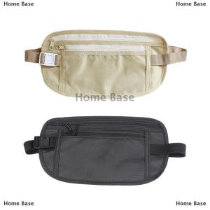[COD] Home Base 1PC ที่มองไม่เห็นเดินทางเอวแพ็คกระเป๋าเอวสำหรับหนังสือเดินทางเงินเข็มขัดกระเป๋าซ่อนกระเป๋าสตางค์รักษาความปลอดภัยลำลองสำหรับผู้ชายผู้หญิง