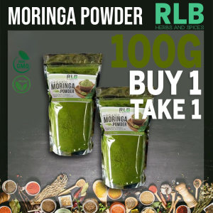 Buy 1 Take 1 - 100 grams Pure Organic Natural Moringa Powder - Nutrient Rich Antioxidant Body Detox Protein Fiber Minerals Vitamins - Malunggay Powder Superfood Rich in Nutrients and Antioxidant Lactation Milk Booster Pure No Sugar Food Supplement