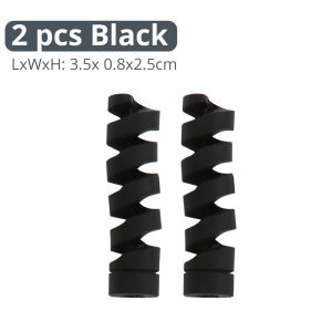 2pcs Charger Cable Protector Phone Pad Laptop Cell Phone Earphone Cable Saver Spiral Silicone USB Wire Protector Cable Wrap