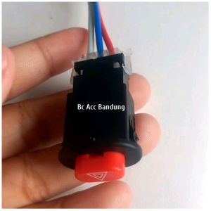 Tombol Hazard Universal Saklar Lampu Hajar Motor Mobil