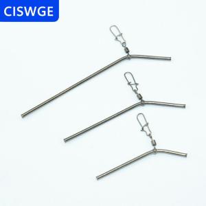 [COD] CISWGE 5 cái câu cá cân bằng kết nối 5 7 9 12cm phong cách nhỏ Brass Ống câu cá giải quyết chống rối Feeder Boom cá Phụ Kiện