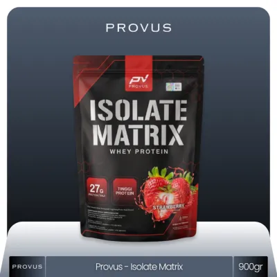 Provus Isolate Matrix Whey Protein 900gr 27g Protein High Protein Chocolate And Strawberry
