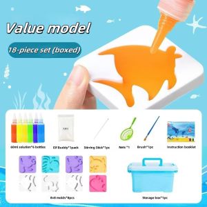 Kids DIY Magical Water Toys Kids Crafts Gift Sets Educational Water Ocean Magical Toys