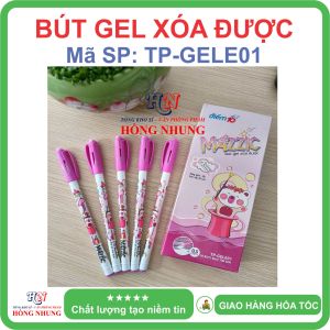 [SALE] Bút Gel Xóa Được TP-GELE01 Thiên Long An Toàn Không Độc Hại Kiểu Dáng Nhỏ Gọn