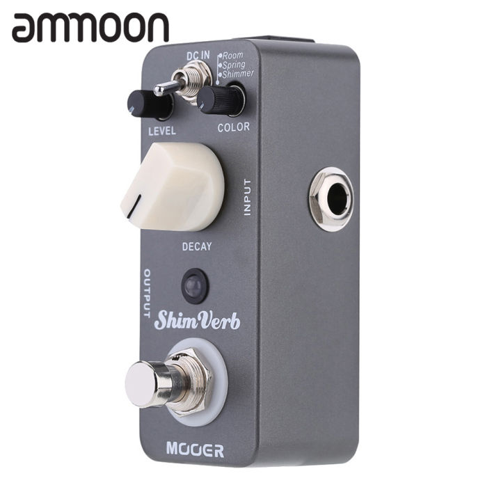 [okoogee]Mooer Shim Verb Micro Mini Digital Reverb Effect Pedal for ...