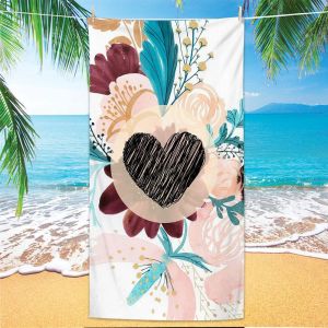 OEING 70x140cm Microfiber Beach Towel Large Bath Towel Sandproof Beach Blanket Multi Purpose Towel for Soft Bath Towels