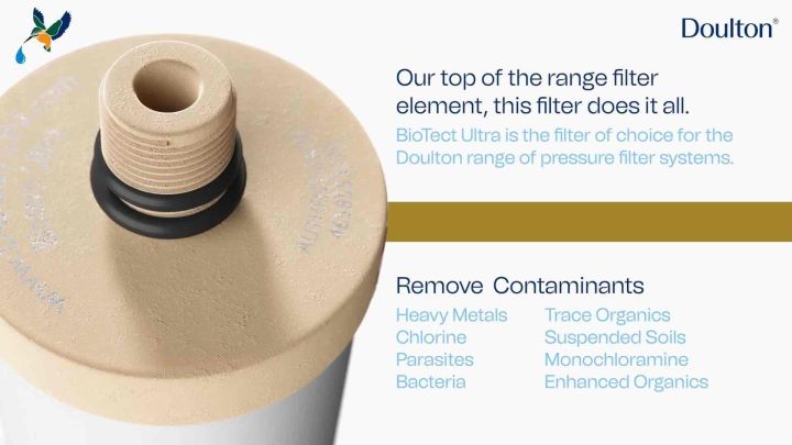 Doulton® BioTect Ultra SI 2505 Drinking Ceramic Water Filter Cartridge  - Anti Scale