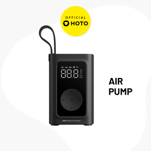 HOTO Air Pump Extend - 150 PSI LED Light 5 Modes Smart Auto-Stop 2500mAh Outdoor Tire