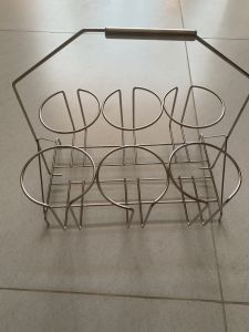 Xách Cốc Ly inox 6 Ly