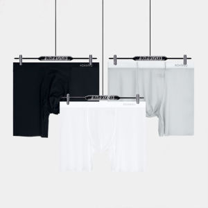 CMENIN ADANNU 3 ชิ้นใหม่ผ้าฝ้ายผู้ชายกางเกงชั้นในนักมวยแพ็คกางเกงขาสั้นกางเกงด่วนแห้ง Cuecas ชายชุดชั้นในนักมวยผู้ชาย Boxershorts AD781