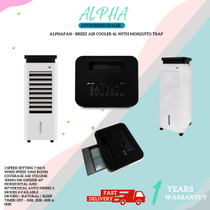 ALPHA Alphafan - BREEZ Air Cooler 6L with Mosquito Trap (3 Speed Remote) best 2025