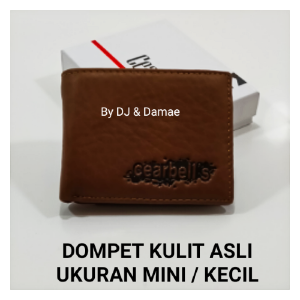 Dompet Pria Kulit Asli Ukuran Mini Kecil