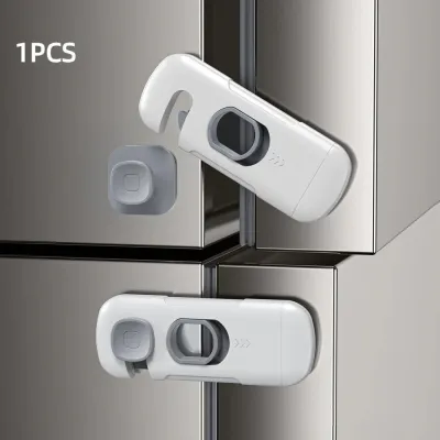 【COD&Fast Delivery】1pcs Security Protection Child Safety Cabinet Lock Multi-function Plastic Drawer Door Locks Baby Anti-Pinch Hand Baby Safety Lock Baby