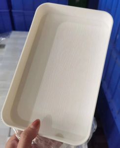 สไตล์นอร์ดิกการจัดเก็บน้ำหอมอโรมาเธอราพี ต๊ะเครื่องแป้งกล่องเก็บเครื่องสำอางผลไม้ที่ใช้ในครัวเรือนเดสก์ท็อปถาดไม้ 2094