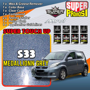 PERODUA MYVI Original Touch Up Combo Set - Touch Up Paint Repair Calar Kereta Scratch Removal DIY