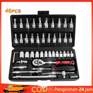 IMB.D213 46PCS Kunci Sok Set Socket Full Lengkap