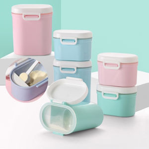Baby Milk Powder Container Box Airtight Food Storage Snack Portable Box Moisture-Proof Tank