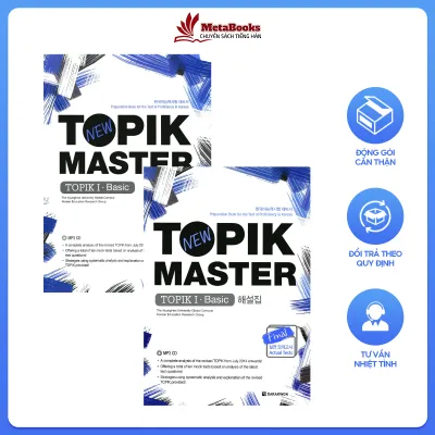 Combo Luyện Đề Topik Master 1 đầy đủ đáp án & file nghe