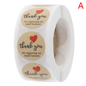 [Alex Do] Hot Sale 500pcs Thank You Stickers Seal Labels Round Paper Label sticker for Decoration