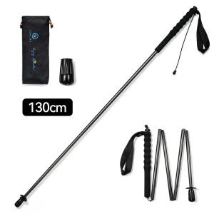 Ultralight Trekking Pole Carbon Folding Hiking Stick Collapsible Hiking Poles Trekking Stick Walking Poles Walk