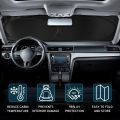Car Windshield Sun Shade Sunshade Compatible with Ford Expedition 2025 2024-2018 Explorer 2025 2024-2016 ST XLT Limited Platinum Accessories, Car Front Window Sun Shield. 