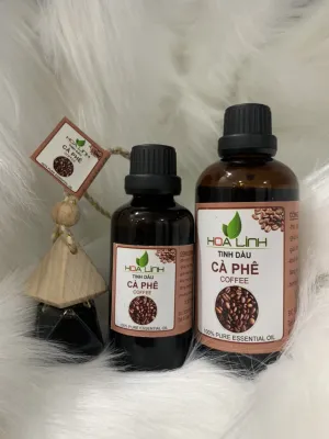Tinh dầu CAFE nguyên chất 100% xông phòng spa khách sạn thơm oto... | TINH DẦU HOA LINH