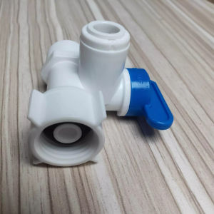 Bộ Khẩu -Khóa Cấp Nước- Chia Nước Đầu Vào Máy Lọc Nước RO ( Ren 21 Ra Dây 10 & Ren 21 Ra Dây 6)