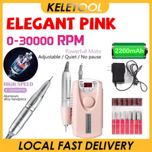 35000 RPM Portable Nail Drill Professional Rechargeable Electric Nail File Machine Removing Gel Polishing 4-in-1 Professional Nail Fan Dust Collector Nail Vacuum Dust Collector for Manicure Salon Home