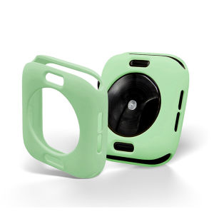 BassPal Soft Silicone Case for Apple Watch Series Ultra 8 7 41MM 45MM 49MM Back Cover TPU Screen Protector for i Watch Series 6/SE/5/4/3/2/1 Edition 44mm 40mm 38mm 42mm