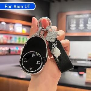 sapid For Aion UT/RT Car Key Cover PU Scratch Resistant Shell Key Interior Accessories Styling Z7K6H