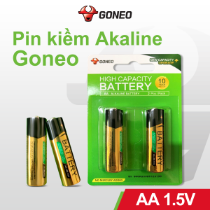 05 Vỉ Pin Kiềm AA GONGNIU PCALR6 1.5V - (1 Cặp) - Hàng Chính Hãng