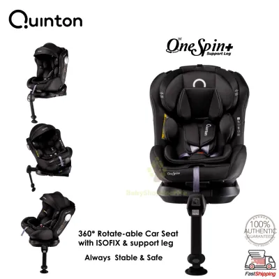 Quinton One Spin+ 360 Convertible Safety Baby Car Seat With ISOFIX & Support Leg Onespin