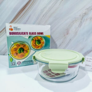 Hộp Thuỷ Tinh Tròn 400ml / 620ML / 950ML - Hộp Canh Cơm Văn Phòng - Chịu Nhiệt Chống Tràn - Dùng Được Cho Lò Vi Sóng