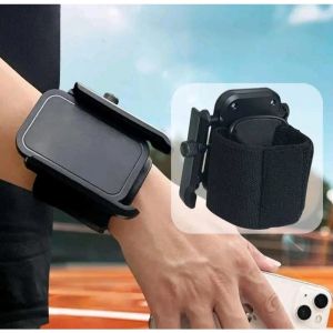 VANGO VA06 Armband Holder HP Olahraga – Wristband Tangan Lengan 360° Rotate untuk Lari & Gym dan berbagai Olahraga Sporst