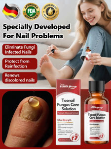 Herbal Nail Repair Solution For Home Use/Soft Thick Nail Care Liquid/Anti Fungus Effect/Improves Uneven Color/Brittle Nail Health