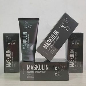 MS Glow Men Maskulin 2 In 1 Body Lotion Parfume MsGlow For Men Lotion Badan